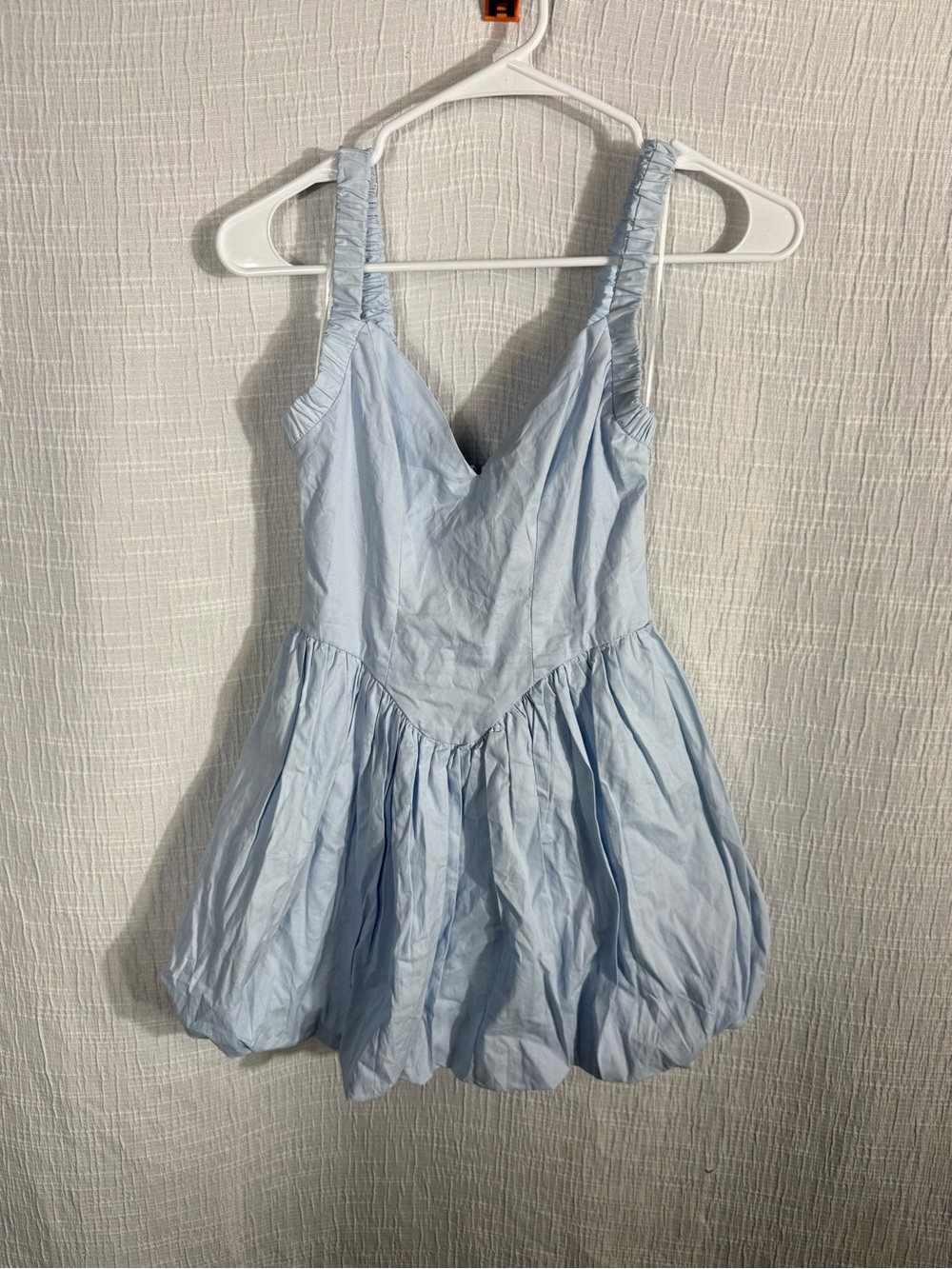 Hello Molly BENEATH THE BLUE MINI DRESS BLUE xs new with tags - Picture 5 of 15